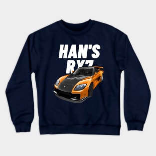 Han's rx7 tokyo drift Crewneck Sweatshirt